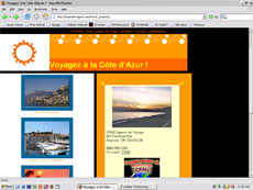 French Project Website